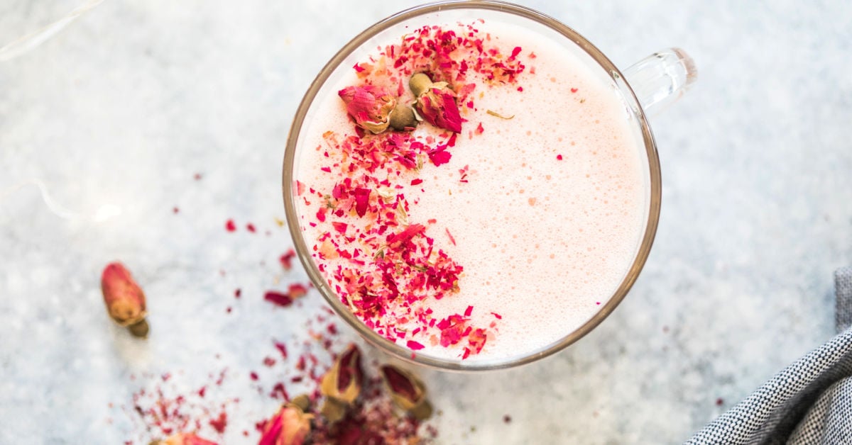 Latte Roe Rose Tea Latte Recipe - Steeped Street